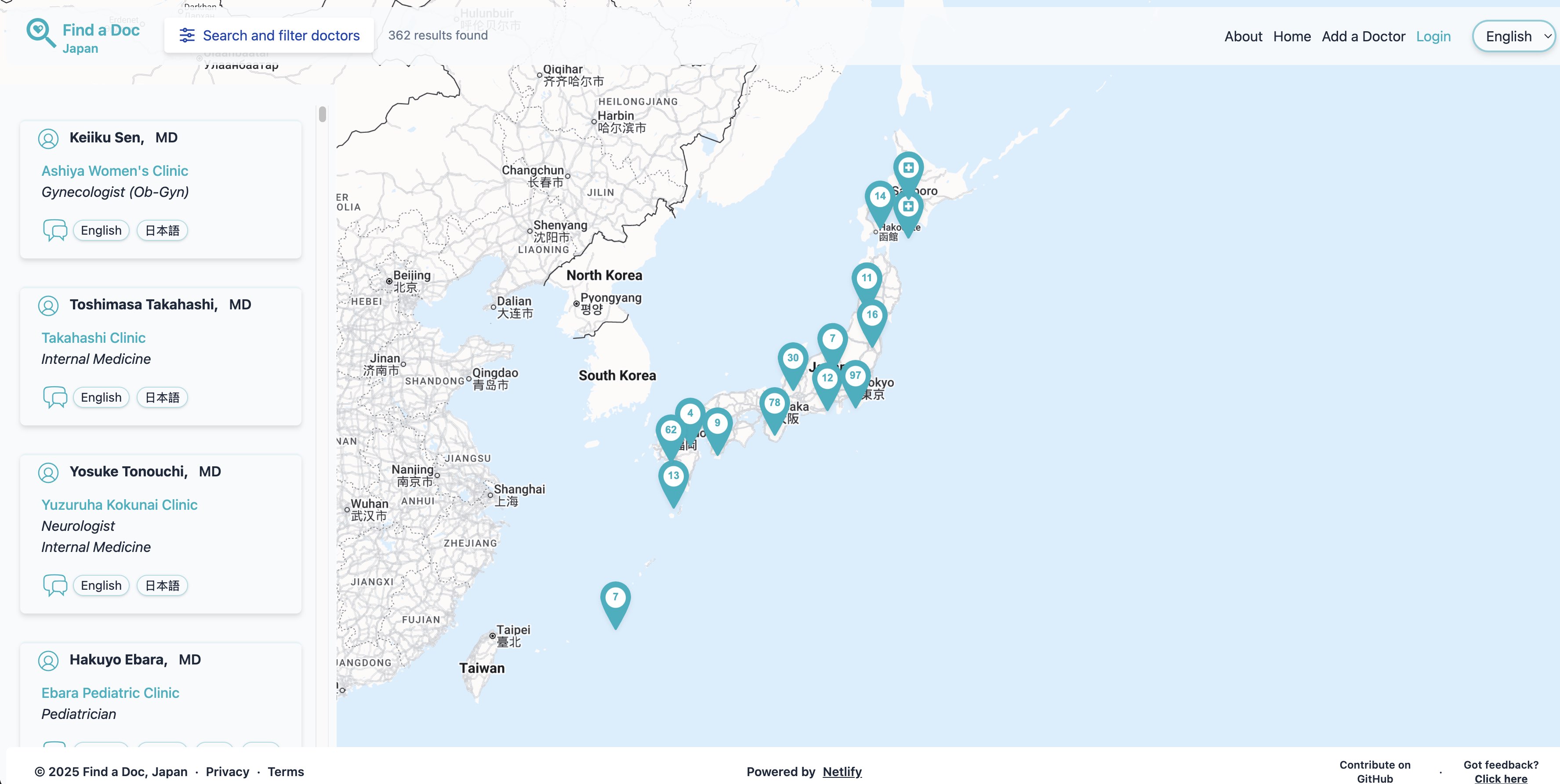 Open source project screenshot